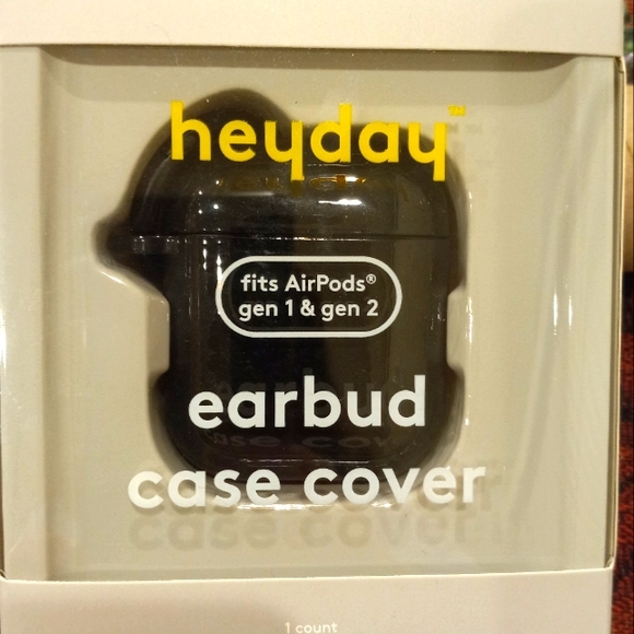 heyday Cell Phones & Accessories Nwt Heyday Black Tort Airpods